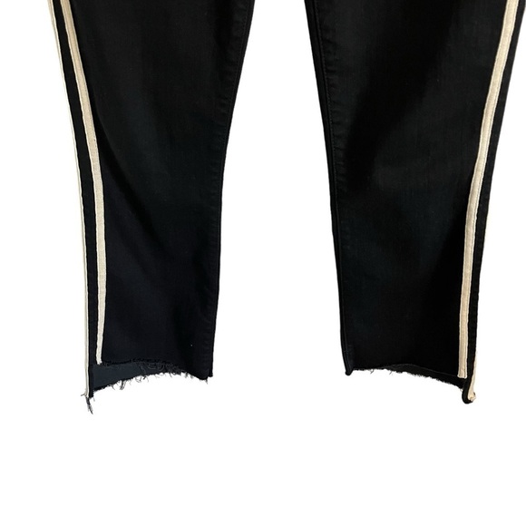 MOTHER x REVOLVE The Insider Crop Step Fray in Guilty Racer - Picture 6 of 14